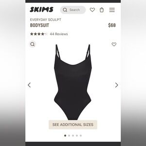 Skins Seamless Sculpt Thong Bodysuit